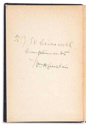 (JOHN WESLEY CROMWELL.) Group of 6 books from the personal library of the important 19th-century scholar and activist.